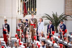 Swearing In Of King Felipe VI In The Spanish Army 40th Anniversary - Zaragoza