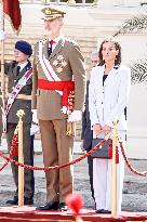Swearing In Of King Felipe VI In The Spanish Army 40th Anniversary - Zaragoza