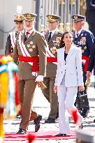 Swearing In Of King Felipe VI In The Spanish Army 40th Anniversary - Zaragoza