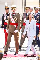 Swearing In Of King Felipe VI In The Spanish Army 40th Anniversary - Zaragoza
