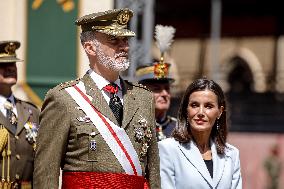 Swearing In Of King Felipe VI In The Spanish Army 40th Anniversary - Zaragoza