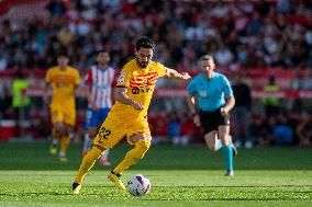 İlkay Gündoğan of FC Barcelona  in action during the LaLiga EA Sports 2023 - 2024 match between Girona FC v FC Barcelona  at Est