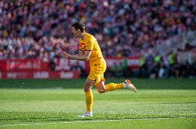 Andreas Christensen of FC Barcelona  players celebrates after scoring goal during the LaLiga EA Sports 2023 - 2024 match between