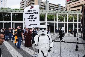 The Star Wars Day Parade In Milan