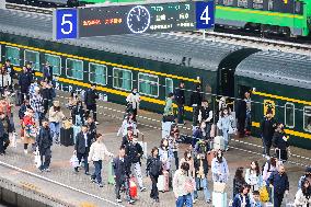 Railway Return Passenger Peak Flow in China