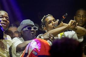 ASAP Rocky Performs At E11even - Miami