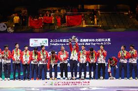 (SP)CHINA-CHENGDU-BADMINTON-THOMAS CUP-FINAL-CHN VS INA (CN)