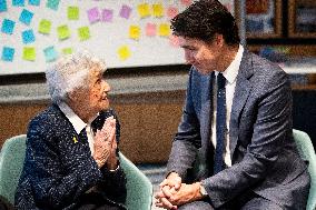 Justin Trudeau Visits Holocaust Museum In Toronto