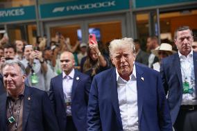 Donald Trump At F1 Miami Grand Prix 2024