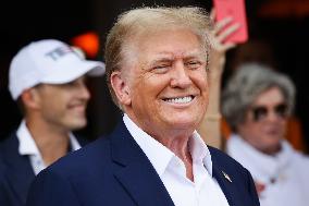 Donald Trump At F1 Miami Grand Prix 2024