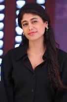 Exclusive - Rima Hassan appears on BFM TV - Paris