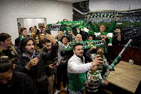 Festejos do Sporting campeão 2023/2024 no Solar do Norte