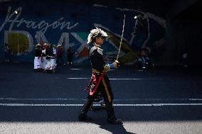 Re-enactment Of The Battle Of Puebla At The Peñón De Los Baños, Mexico City