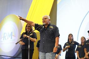 PANAMA-PANAMA CITY-PRESIDENTIAL ELECTION-JOSE RAUL MULINO-WINNER