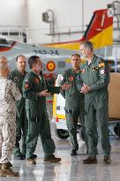 King Felipe VI Visits The General Air Academy - San Javier