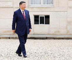 President Macron Meets President Xi Jinping - Paris