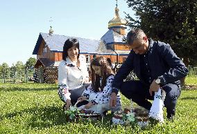 Blessing of Easter baskets in Lviv region