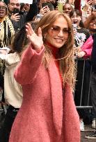 JLo At The 'Good Morning America - NYC