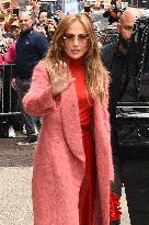 JLo At The 'Good Morning America - NYC