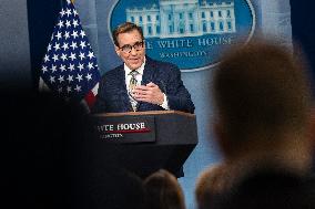 DC: White House Daily Press Briefing with NSC Advisor John Kirby
