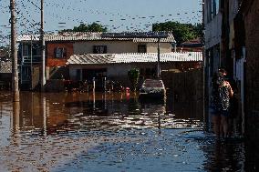 BRAZIL-RIO GRANDE DO SUL-NOVO HAMBURGO-FLOOD-AFTERMATH