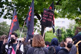 Demonstration Against The Authors Of "Transmania" - Paris