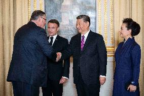 State Dinner For Chinese President At Elysee Palace - Paris