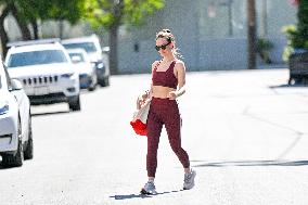 Olivia Wilde Goes To The Gym - LA