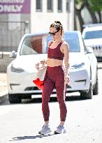 Olivia Wilde Goes To The Gym - LA