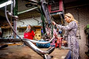 Queen Maxima Working Visit To The Father Center Adam - The Hague