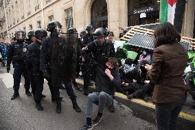 Police Intervention At SciencesPo - Paris