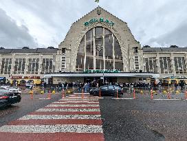 Central Railway Station in Kyiv