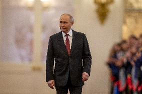 RUSSIA-MOSCOW-PUTIN-PRESIDENT-INAUGURATION CEREMONY