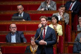 Questions to the government at the French National Assembly - Paris