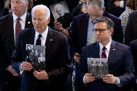 US President Joe Biden delivers speech on antisemitism during Days of Remembrance ceremony
