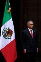 Belize Prime Minister Juan Antonio Briseño Workink Visit Mexico