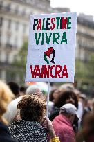 Pro-Palestine Demonstration In Paris