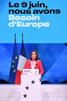 Need For Europe Campaign Meeting Of French Ruling Party Renaissance