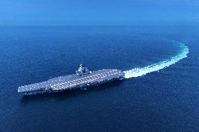 CHINA-AIRCRAFT CARRIER FUJIAN-MAIDEN SEA TRIALS-COMPLETION (CN)