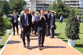 President Macron Inaugurates TANGRAM Centre - Marseile