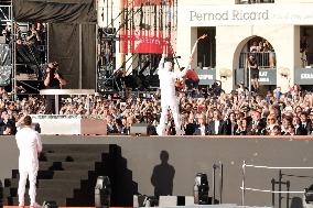 Arrival of the Olympic Flame in Marseille