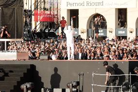 Arrival of the Olympic Flame in Marseille