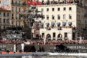 Arrival of the Olympic Flame in Marseille