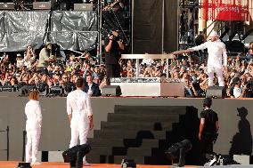 Arrival of the Olympic Flame in Marseille