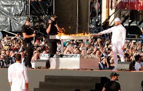 Arrival of the Olympic Flame in Marseille