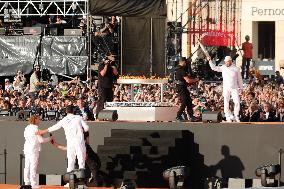 Arrival of the Olympic Flame in Marseille