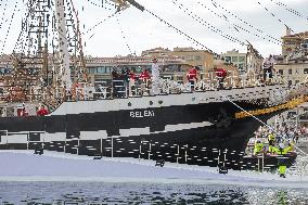 Arrival of the Olympic Flame in Marseille