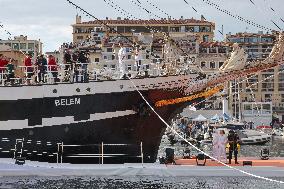 Arrival of the Olympic Flame in Marseille