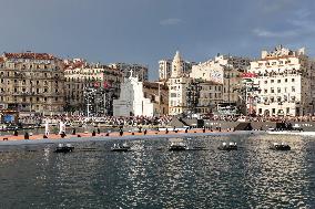 Arrival of the Olympic Flame in Marseille