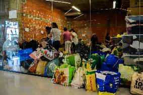 People In Lisbon, Portugal, Organize Donatives To Send To People In Rio Grande Do Sul (Brazil)